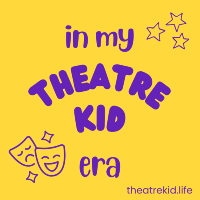 In My Theatre Kid Era sticker