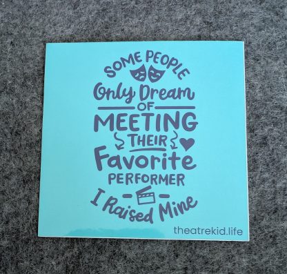 Theatre Parent sticker